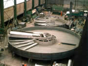 Production of fibre flotation units