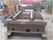 production of mechanically-welded benches